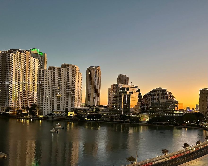 An exceptional opportunity awaits at the iconic Four Ambassadors, offering a residence with direct east-facing water views. This bright unit features impact-resistant windows. it is ideal for both investors and owner-occupants. Priced as the best value on Brickell Avenue, it's located in the heart of Brickell, truly at the center of it all.

Residents enjoy an impressive array of on-site amenities, including the renowned Delilah Las Vegas Club & Restaurant, a poolside bar, grocery and deli, bakery, Flamingo Theater, beauty salon, massage services, fitness center, dry cleaning/laundry facilities, and two Olympic-size swimming pools, with one heated year-round.

Step outside and you're within walking distance of Miami's top dining destinations, right on Brickell. Publix and Whole Foods are nearby, as well as CMX and Silverspot movie theaters. Experience the ultimate Miami lifestyle as it continues to evolve into 2026.

Short-term rentals such as Airbnb are not permitted. The maintenance fee conveniently covers hot and cold water, electricity, and air conditioning.
