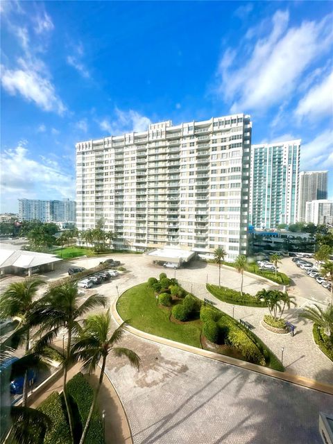 A home in Hallandale Beach