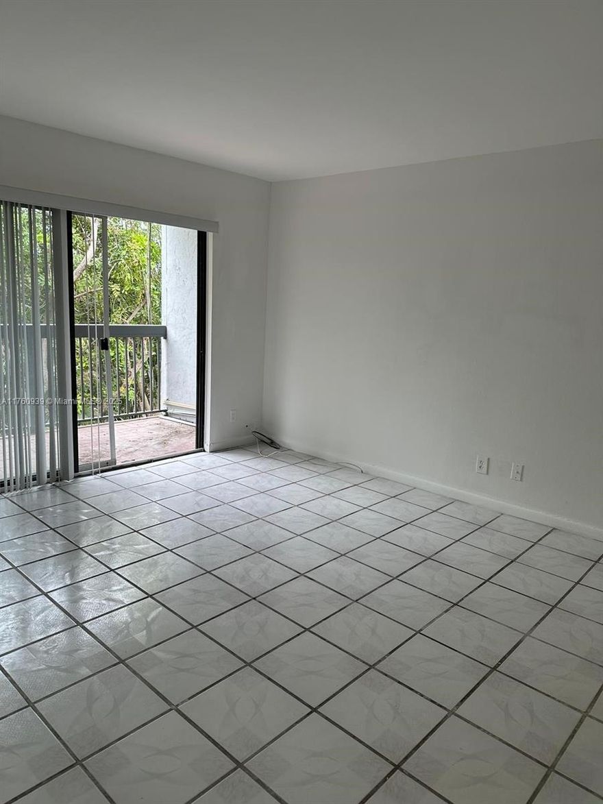 Freshly painted unit, available immediately. Large one bedroom with walking closet. One and a half bathroom. Large living room. Huge balcony. Third floor, elevator, and laundry room just next to this unit. Available immediately, move in right away. No association approval needed. Just rented at $1,500.00 per month