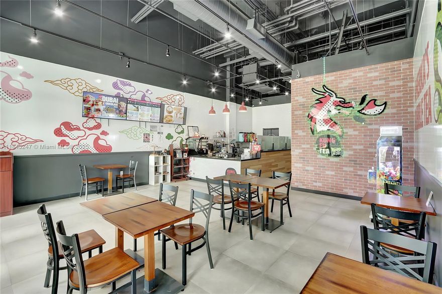 For Sale: Beautiful open-and-operating 1,236 sqft boba tea shop on prime North Federal Highway, with 36,000 cars passing by your door every day! Impeccably built, in 2022, this space comes fully equipped with a grease trap, all permits, and licenses in place. This turnkey asset sale can be purchased with or without the branding of the well-known Bubble tea franchise, offering flexibility to the buyer. The lease has 5 years remaining with a 5-year renewal option. The seller, who must sell for personal reasons, is willing to stay on and train the buyer, to ensure their success. May qualify for Visa. HD video available. As full time restaurant business brokers, we’re always ready to help, contact us today.