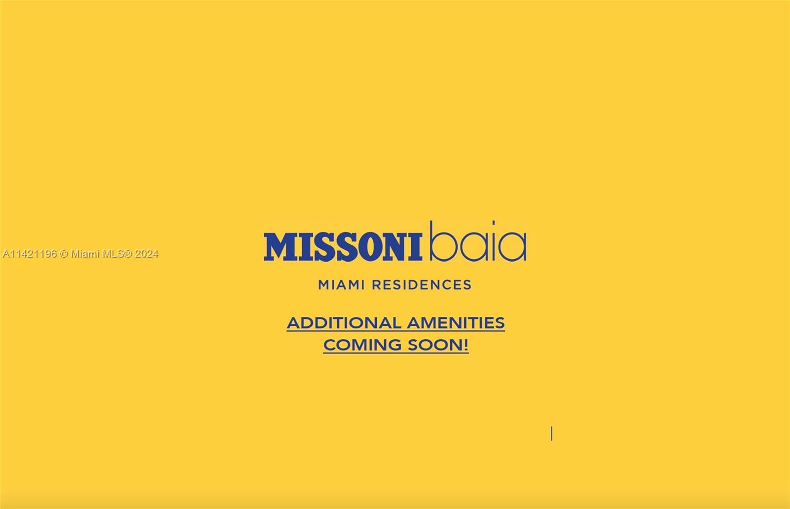 Missoni Baia Condominium - Residential