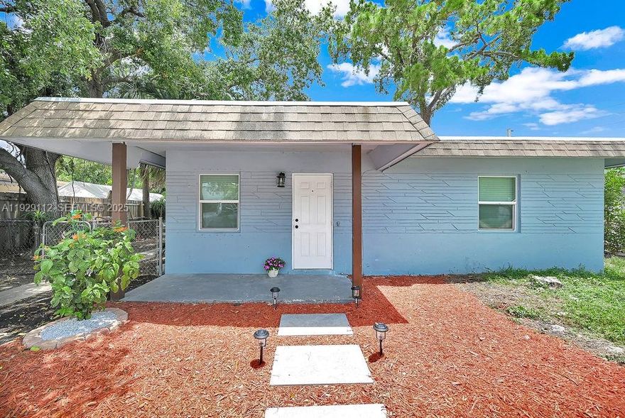 Fully Renovated 2-Bedroom Home +a den large laundry room Move-In Ready! Welcome to 4109 SW 23rd Street! This beautifully renovated 2-bedroom, 1-bath home offers 1,000 sq. ft. of spacious living with modern upgrades throughout. Enjoy a brand-new kitchen featuring stainless steel appliances, sleek cabinetry, and contemporary finishes. The bathroom has been completely redone with stylish fixtures and tile work. Freshly painted from top to bottom, this home feels fresh and inviting. Don’t miss this opportunity to live in a fully updated home with comfort, style, and convenience.