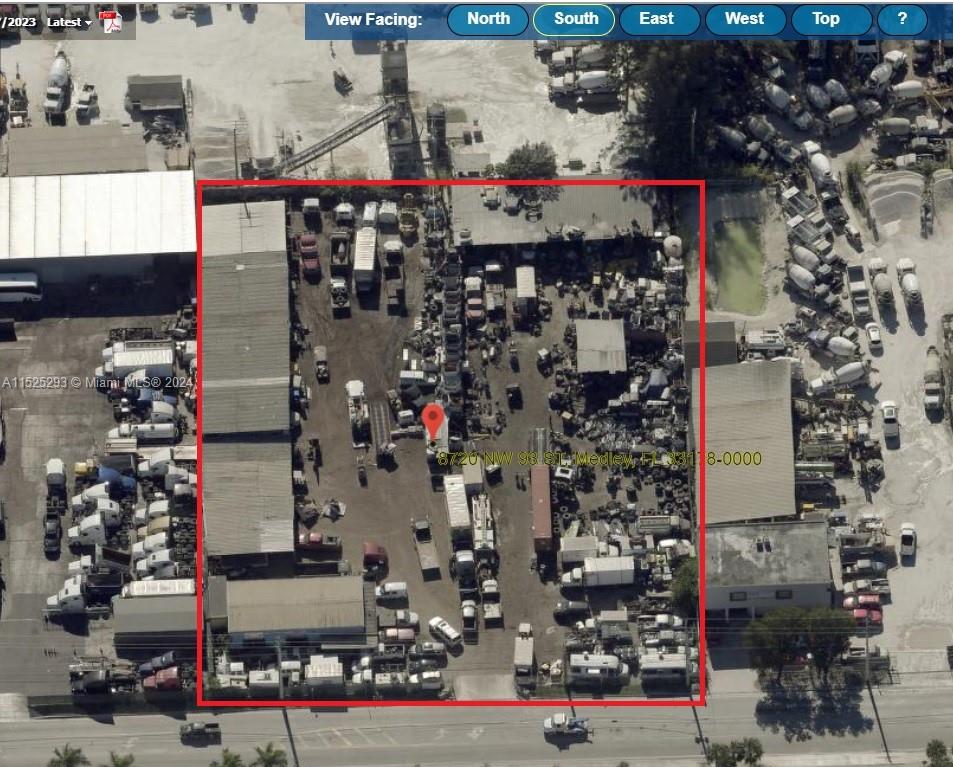 Opportunity to lease 1.54 Acres in the prime location of Medley FL, close to all major roadways Floridas Turnpike, Okeechobee Road, and Palmetto 826. Zoned M-1 industrial and Manufacturing. This commercial property is also available for lease.