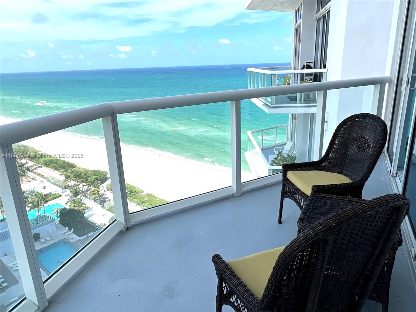 Rental Property at 6515 Collins Ave 1801, Miami Beach, Miami-Dade County, Florida - Bedrooms: 1 
Bathrooms: 2  - $4,400 MO.