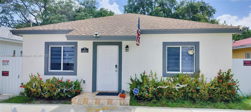 Welcome to your new home in the heart of Miami! This stunning, recently built property offers the best in modern
 design and functionality. Using duplex zoning, this home is perfect for both a large family and those looking for a
 profitable investment. Featured Features: Above ground pool beautiful floors beautiful bathrooms modern kitchen
 Privileged location: Growth and development area Near Miami International Airport Design District and Little
 Havana Financial heart of the city, Brickell Don't miss the opportunity to live in a property that combines luxury,
 comfort and an unbeatable location. Contact us today for more information and to schedule a showing!