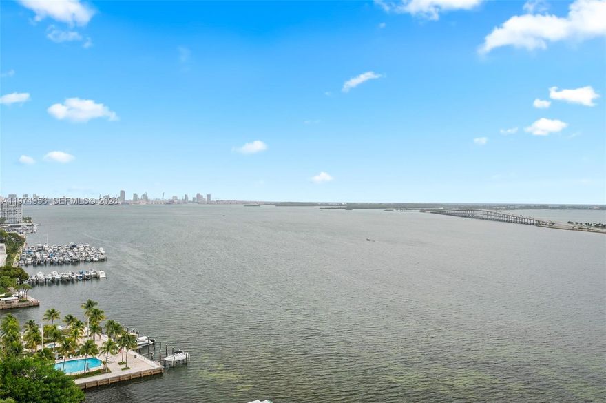 Fully updated 1BD/1.5BA at Brickell Bay Club with water views. Features an open kitchen with modern finishes, renovated baths, in-unit washer/dryer, and custom built-ins in both the living area and bedroom + a spacious walk-in closet adding rare, functional storage. Bright, well-designed layout with great natural light. Set in a lush, waterfront building with a bayfront pool, 5 tennis courts, gym, kids room and more. Ideally located near Brickell dining and shopping, but tucked away for added peace and privacy.