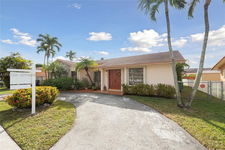 Beautifully maintained and ready to make your own, this spacious 5-bedroom, 3-bath home offers comfort and convenience in a desirable, family-friendly neighborhood. Enjoy an inviting layout perfect for entertaining or relaxing. The large yard provides plenty of room for outdoor fun—ideal for a playset, garden, or future pool. Roof replaced in 2016, and A/C installed in 2022. Centrally located just minutes to expressways, shopping, top-rated schools (FIU, Belen, St. Brendan Elementary/High School, Columbus & Florida Christian), you'll love the easy access to everything you need. Full of potential, this home is a must-see that combines space, location, and value!