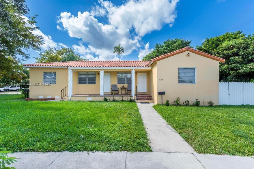 Charming 2-bedroom, 1-bath duplex in desirable West Miami! This bright and spacious unit features an open living area, updated kitchen, and tile flooring throughout. Enjoy a private entrance and a cozy fenced backyard — perfect for relaxing or entertaining. Conveniently located near shopping, dining, major highways, and top-rated schools. Washer/dryer included. Fast approval, easy to show!