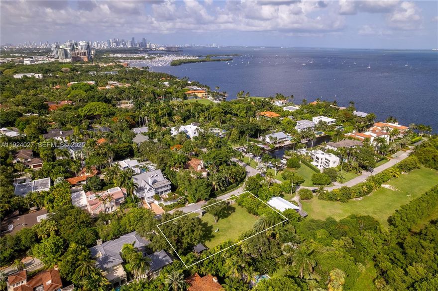 Build your ideal residence on this impressive 17,820 sq. ft. lot located within The Moorings, an exclusive, guard-gated enclave. Perfectly positioned in the heart of Coconut Grove, this coveted neighborhood places you just minutes from top-rated schools, premier dining, boutique shopping, and vibrant cultural attractions. Surrounded by lush greenery and mature trees, the property offers exceptional privacy and a serene setting. This is a rare chance to design and build your own custom masterpiece in one of Coconut Grove’s most sought-after gated communities. The adjacent property is also available for purchase (MLS A11924040), creating a unique opportunity to assemble a combined homesite.