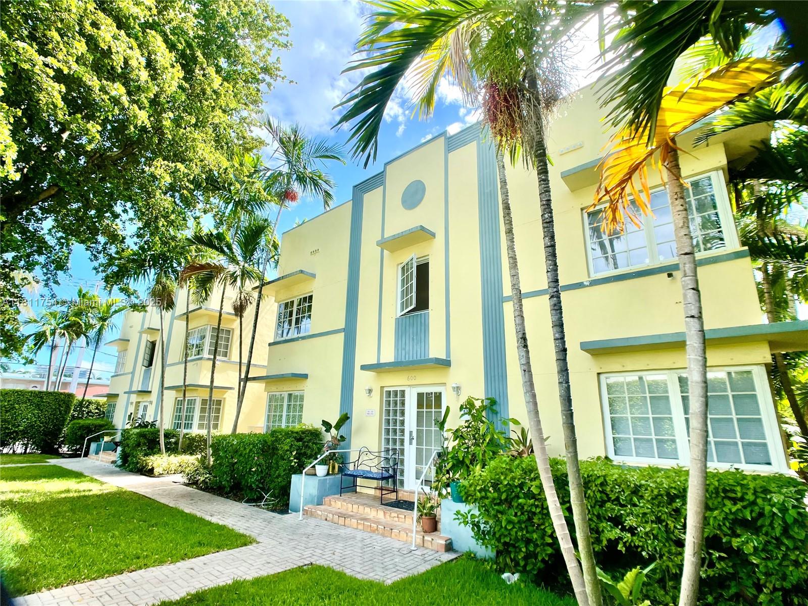 Rental Property at 600 Euclid Ave 3B, Miami Beach, Miami-Dade County, Florida - Bedrooms: 1 
Bathrooms: 1  - $2,350 MO.