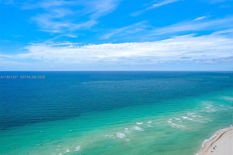 Stunning 3BD/3.5BA in Trump Tower II, Sunny Isles. Flow-through unit with panoramic ocean & Intracoastal views. Private foyer elevator, high ceilings, floor-to-ceiling impact glass, and large terraces for sunrise/sunset views. Gourmet kitchen with Sub-Zero/Wolf appliances, Italian cabinetry, and granite counters. Spacious en-suite bedrooms with custom closets. Five-star amenities: 24-hr concierge/valet, fitness center, spa, beach service & on-site restaurant. Close to Bal Harbour & Aventura Mall. Easy to show! Call the listing agent.