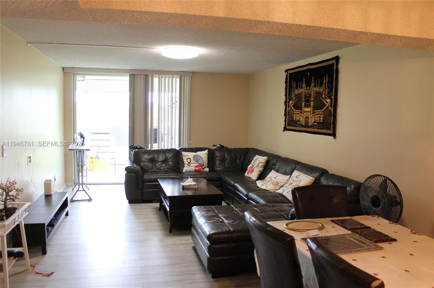 Lovely 2/2 condo is in the desirable Boca Barwood 55+ community. Great opportunity to make it your dream home. Need a little TLC. Located on the 2nd floor, this unit features breathtaking golf course views from a massive balcony–ideal for enjoying your morning coffee or sunsets. Just across from the elevator. You'll appreciate the easy access! The spacious primary suite has a walk-in closet. Boca Barwood is a very well-maintained community that boasts a wealth of amenities, including a heated pool, clubhouse, and tennis courts. Water and Hot Water are included in Association Fees. Everything you need is close by: shopping, fine dining, access to major roadways like the Tri-Rail, Florida Turnpike, Sawgrass Expressway, and I-95. Don't miss out! Seller is ready to consider all reasonable offers!