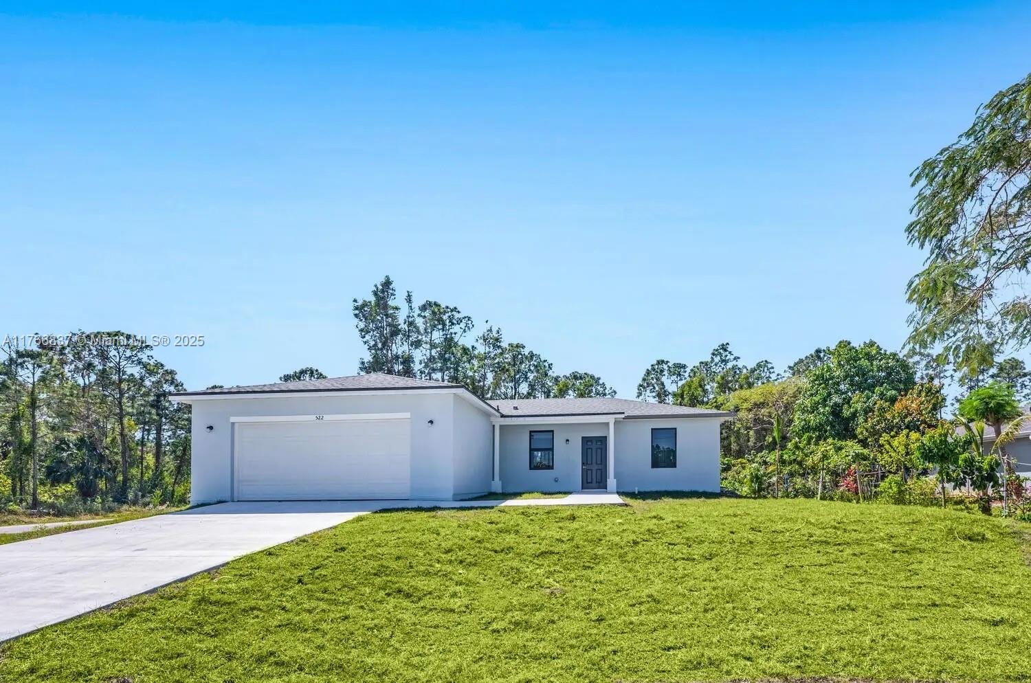 Property for Sale at 713 Wells Ave, Lehigh Acres, Lee County, Florida - Bedrooms: 4 
Bathrooms: 3  - $339,900