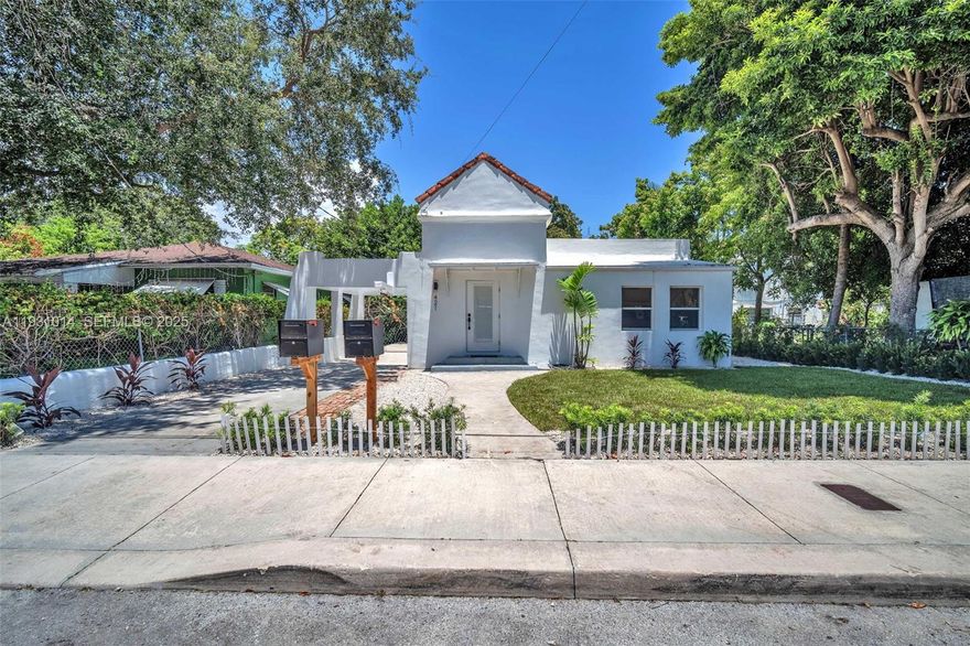 TURNKEY INCOME PRODUCER IN MIAMI’S BOOMING MAGIC CITY (33127)!

An exceptional opportunity to own a fully remodeled multifamily property in one of Miami’s fastest-appreciating neighborhoods. Offering 1,884 SF of living space on a 5,800 SF lot east of I-95, this property delivers immediate cash flow and long-term upside just minutes from Wynwood, the Design District, Midtown, Brickell & Miami Beach. The property features two separate structures with individual electric meters, ideal for maximizing rental income. The main residence offers 4 bedrooms and 3 bathrooms, perfect for a high-yield rental or owner-occupant. The detached ADU suite includes a full kitchen, impact windows and doors, and is currently leased at $1,600/month, providing instant income.

Completely renovated with brand-new roof and central A/C systems (2024), impact door and some windows, new appliances, modern finishes throughout. A new privacy fence creates separation and comfort between units.

Live in one unit and rent the other, or lease both for strong cash flow in a high-demand rental corridor. Perfectly positioned in the heart of Miami’s transformation zone, this property combines location, condition, income, and appreciation potential a rare find in today’s market.