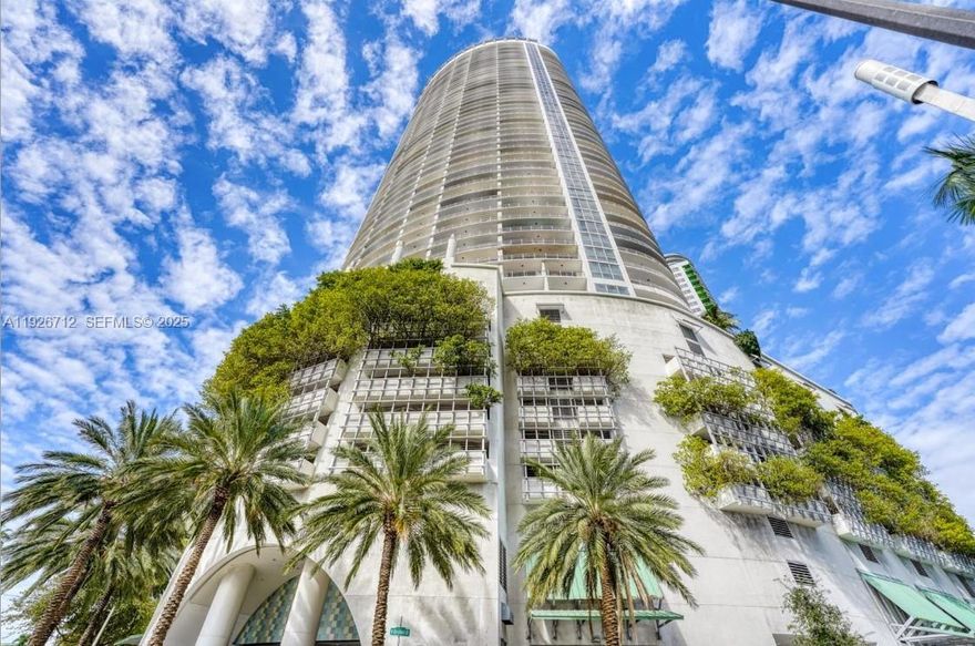 Enjoy panoramic views to Biscayne Bay and Midtown Miami in this amazing 51st floor 1/1 unit located in the Edgewater luxe bayfront neighborhood and one of the best places to live in South Florida. Opera Tower is just across the street from the Margaret Pace Park on the bay and walking distance from Midtown, Wynwood, Bayside, Downtown Miami, a variety of shops and restaurants, Publix Supermarket and just in minutes from Miami Beach. It is a full amenities building offering pool, jacuzzi, sauna, club house, business center, gym, BBQ area, security, front desk service, valet parking, and more. This unit offers fully equipped and modern kitchen with wood cabinets, granite countertops, stainless steel appliances, washer and dryer for your convenience.