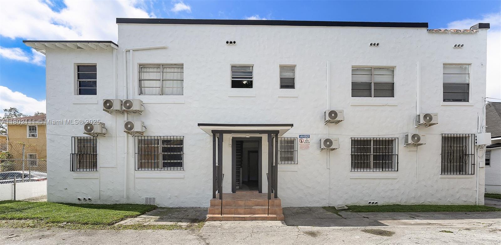 10 Units for Sale. This property is comprised of 8 fully renovated apartments in one building and a single family home operating as a duplex. The 8 units are all one bedroom one bathroom units. The duplex consists of a 3/1 and a 2/1. All units are individually metered for electric. Street parking. This property is located in Miami's Little Havana area, which is a great rental market.