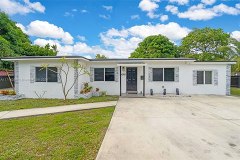 A home in Miami