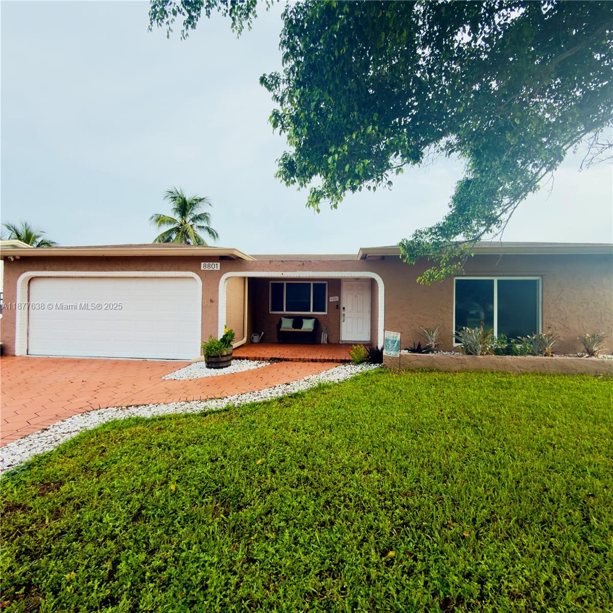 Spacious 3BR/2BA home on an 8,119 sq ft corner lot with curb appeal, privacy, and room to grow. Offering 1,621 sq ft of living space and a 2-car garage. No HOA. This home also offers an open layout perfect for entertaining and family living. Enjoy a screened in-ground pool with built in waterfall, ideal for Florida living, plus extra outdoor space and landscaping/expansion potential. Home is a great canvas for a new family to add their own style and create lasting memories. Buyer/Agent to verify all info, measurements, and condition. Seller makes no warranties. All offers must include proof of funds and buyers must personally view property before submitting offers.