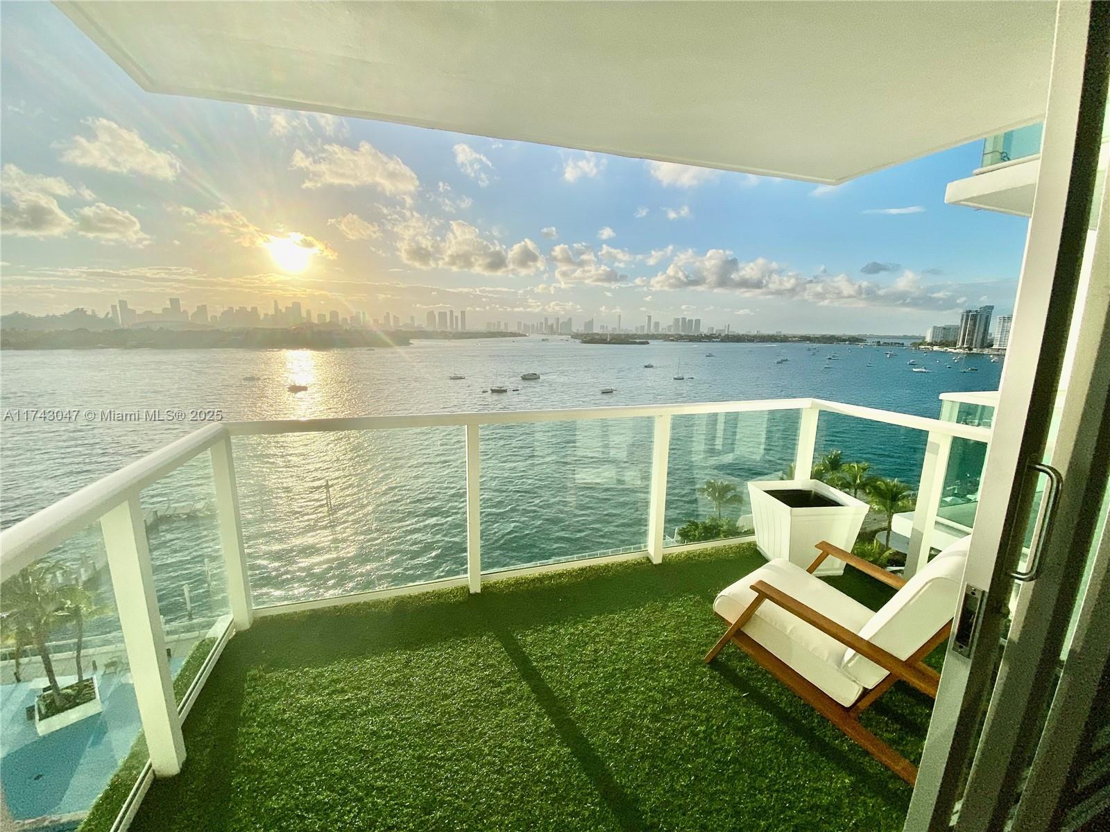 Updated and fully furnished unit with amazing direct bay views. Best line in the building. Open kitchen with SS appliances , hardwood floors. Impact glass windows and all glass balcony. Rent includes water, upgraded cable, internet and gym. Assigned parking space in the garage. Sorry no pets. Mirador 1000 is a full amenity building with 24/7 concierge and security 5,000 square foot state-of-the-art gym, amazing pool and hot tub. Gourmet convenience store in the lobby.