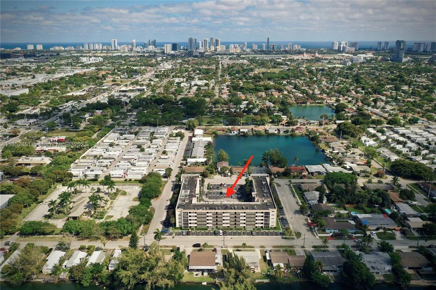 This well-maintained 1 bed 1/2 bath condo is located in a secure building that offers peace of mind for its residents. Situated just a minute away from I-95, it provides easy access to major routes, making it convenient for commuters. Just 10 min drive from the beach, offering the perfect escape for those who love to soak up the sun and enjoy the ocean. Conveniently located nearby banks, restaurants, cafes, shopping mall/plazas, Gulfstream Park and Mardi Gras Casinos.
High impact hurricane windows, screened in balcony, all furniture included, laundry room on the floor, extra storage, assigned parking space. 
No rentals allowed in the first 2 years of ownership.