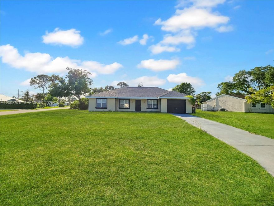 Charming 3-bedroom, 2-bath single-family home located in the desirable Vero Beach Highlands neighborhood. This well-maintained residence offers a spacious layout with comfortable living areas, abundant natural light, a beautifully updated kitchen, and a new roof for added peace of mind. The primary suite features a private bath, while two additional bedrooms provide flexibility for family, guests, or a home office. Enjoy a generous yard with room for outdoor gatherings, gardening, or future enhancements. Conveniently situated near shopping, dining, schools, parks, and just a short drive to Vero Beach’s beautiful sandy beaches. A wonderful opportunity in a sought-after community.