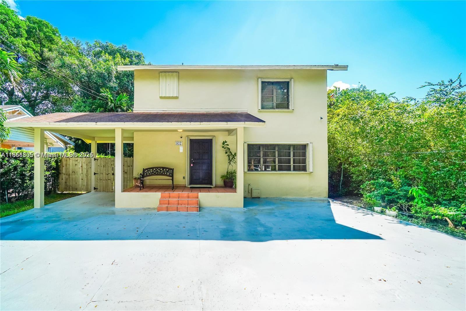 Located on a grand, tree-canopied street in the most desirable part of the coveted Shenandoah neighborhood, this classic Spanish-style home is ready for a new family to enjoy. This charming home features 4 beds and 2 baths, is fully furnished, and it contains very spacious living space. The home's well-designed floor-plan flows seamlessly from room to room. All four bedrooms are generously sized and boast spacious closets. The outdoor area is equally impressive, has a gated patio with washer and dryer also a brand new installed POOL! The backyard is full of plenty green space for relaxation and some splash of fun! Shenandoah is one of Miami's premiere and most centrally located neighborhoods, situated just west of The Roads and Brickell and very close to Coconut Grove and Coral Gables.