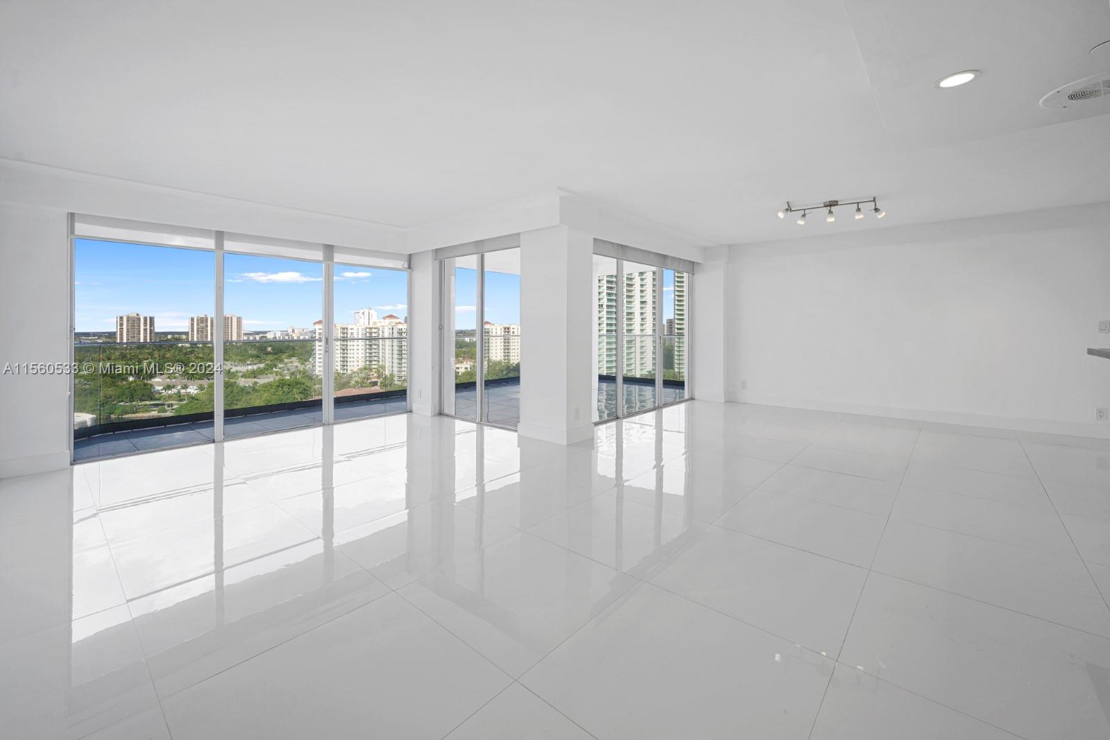Beautiful 3 Bedrooms / 2 Bathroom at prestigious Turnberry Isle North Tower. Recently renovated with open views.