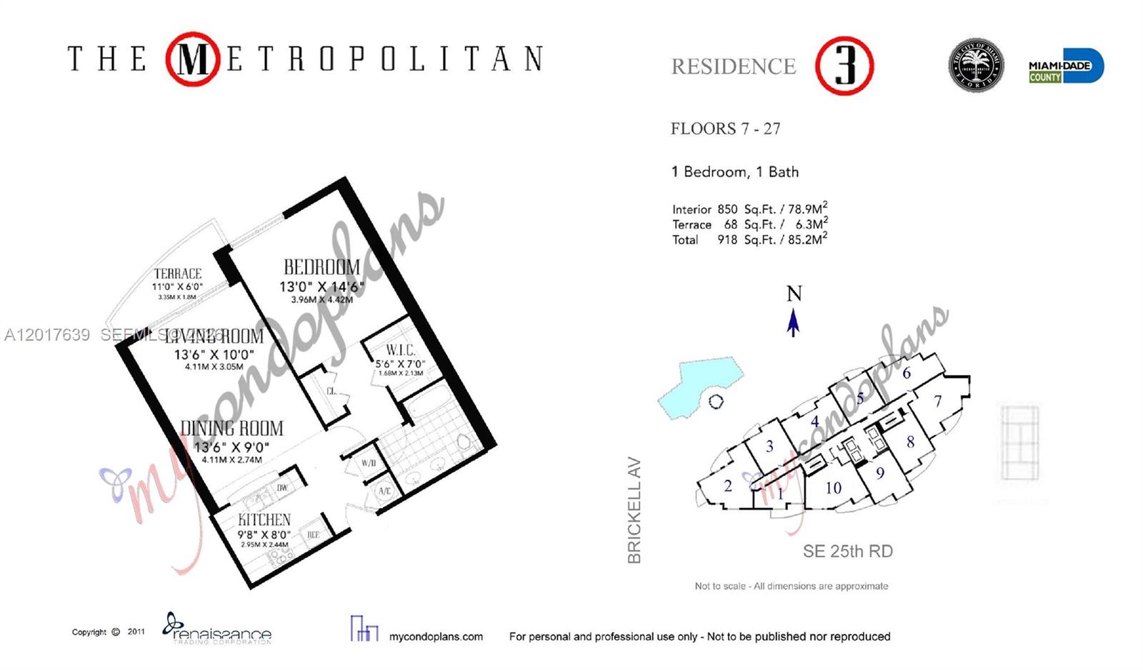 THE METROPOLITAN CONDO - Residential