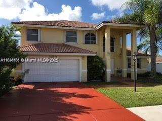 Beautiful and spacious 2-story Mediterranean style family home on corner lot in a safe and family friendly neighborhood! Great location, minutes from Metro Zoo, major thoroughfares, A+ schools and shopping centers. This beautiful home features one bedroom with large walk-in closet and bathroom on main floor, with access to pool area, open kitchen w/granite countertops, custom wood cabinetry, stainless steel appliances, large family room leading out to covered porch and pool area (great for entertainment), formal dining room, separate living room with vaulted ceilings and 4 bedrooms/2baths upstairs. Great family home! Stable ownership.