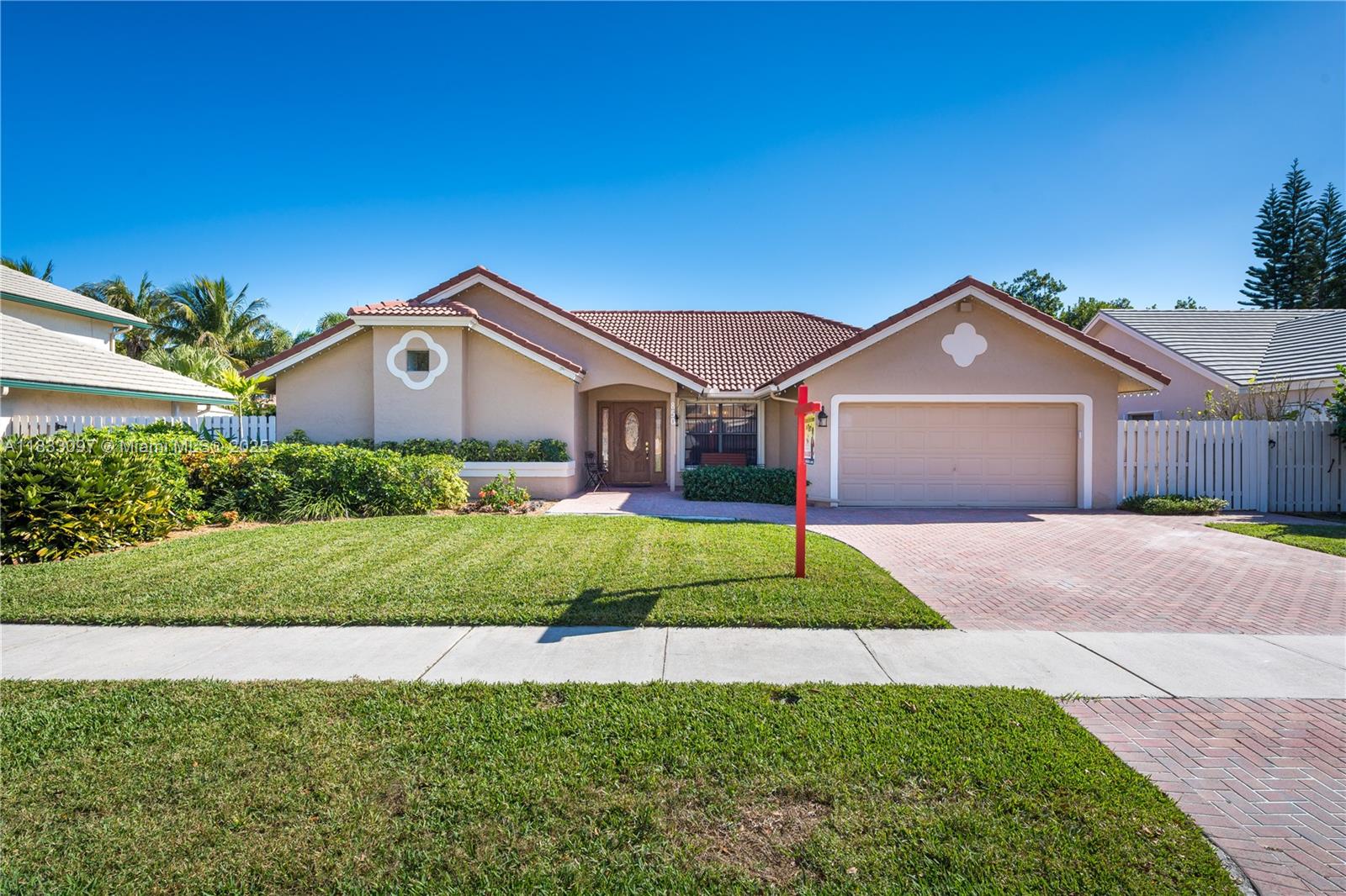 Popular 4/2 Leesburg model with pool! Rarely available for rent, this one story open concept home in popular Shenandoah neighborhood is ready for occupancy on August 1st. Beautiful kitchen and large living area. Split bedrooms. Neutral paint and floors. Screened patio with sparkling pool and fenced yard. Excellent West Davie location, near Sawgrass, stadium and highways. Terrific Davie public schools and near many private schools. Near to Shenandoah park with playground, splash pad, tennis and more. Landlord will care for pool and yard. First and 2 months security required. Tenant must provide screening with credit, background checks. Proof of rental history and income. Please No Pets.