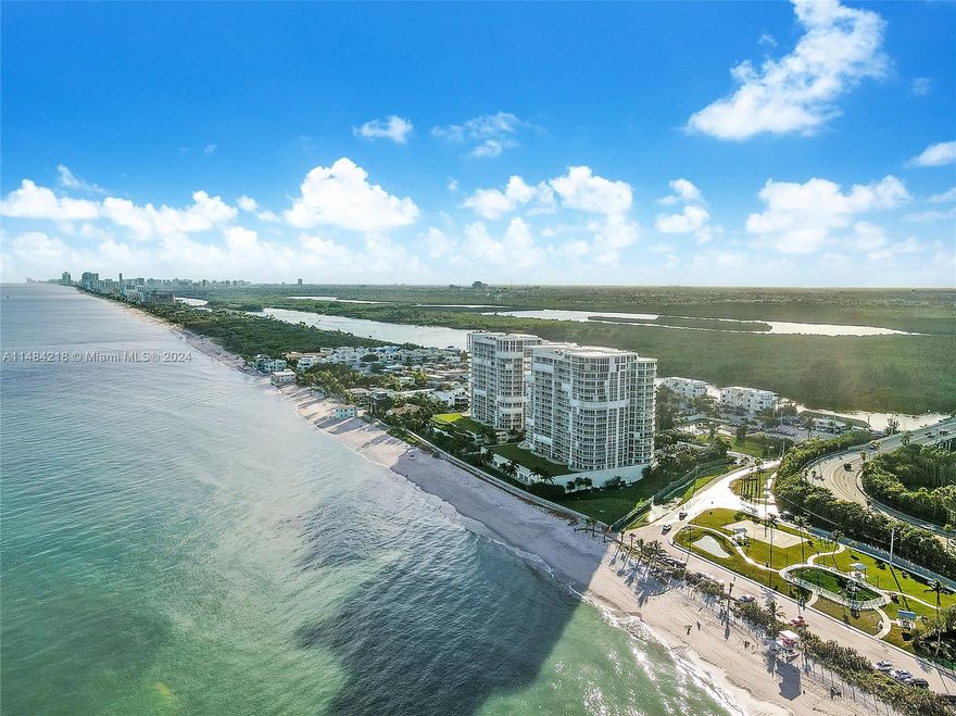 Rare, double oceanfront lanai level residence at Renaissance On The Ocean feels like a beach house and offers the most incredible and panoramic ocean views from all rooms and from the 966 square foot private terrace.  This 4,360 square foot combination of two residences features a flexible floor plan allowing for additional bedrooms, Downsview kitchen plus a secondary kitchen, private elevator foyer, 2 laundry rooms and more.  2 parking and storage spaces.  Five-star resort amenities include valet, restaurant, beach service, 2 pools, spa, 2 fitness centers, Har-Tru tennis courts and much more.  8 acre property is adjacent to a state park and within close proximity to restaurants, shopping, casino and nightlife.  Just minutes to airport, Gulfstream Park, Miami and all major roads.