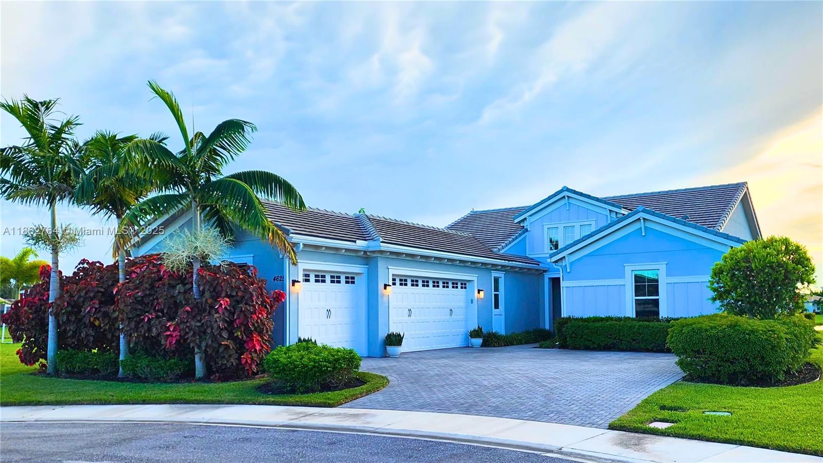 This beautiful 3/3 home plus den/office is ready to welcome you and your family home. Nestled on one of the largest lots in the subdivision and tucked away in a quiet cul-de-sac, the location is perfect for those seeking peace, privacy, and a safe street for children to play. It includes a 3 car garage and driveway that fits 5 additional cars, making entertaining a breeze! Enjoy serene lake views from the patio, perfect for entertaining. Updated kitchen appliances and washer/dryer add convenience. Spacious primary suite features dual walk-in closets, double sinks, and glass shower. French doors open to the den/office—ideal for working from home. A tranquil retreat with plenty of space for family, friends, and pets! More photos coming soon!