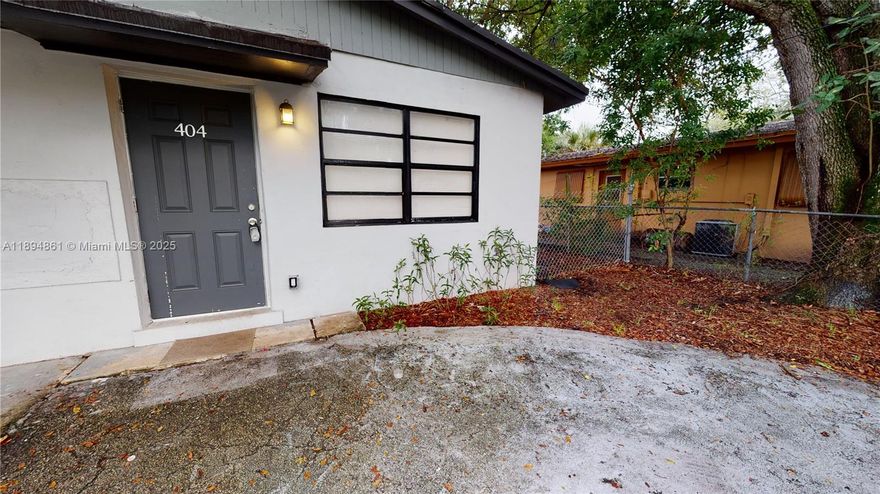 Welcome to this 3 bedroom 1 bath in Fort Lauderdale. Located minutes from downtown Fort Lauderdale in historic Dorsey Park neighborhood. Conveniently located close to major highways, shopping centers, and airports prime location!