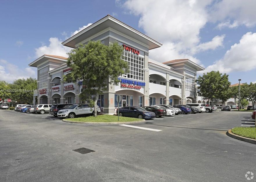 Prime space available for Sale in the highly desirable Bird Road Shopping Center, offering 4,000 SF or up to 13,600 SF of contiguous space. This versatile property is ideal for medical practice, professional office, grocery store, or gym. Delivered in shell condition, it provides the perfect blank canvas for your custom buildout to meet your unique needs. 30FT High Ceilings. Space is divisible from 4,000 SF or up to 13,600 SF, allowing for adaptable layouts to suit a variety of uses. Custom Buildout Opportunity: offering full control to design a space tailored to your business, such as exam rooms, gym facilities, retail shelving, or open office layouts. 412 Plentiful Shared Parking Spaces-24hour access. Prime Location: Situated near Hospitals with easy access to the Expressways.