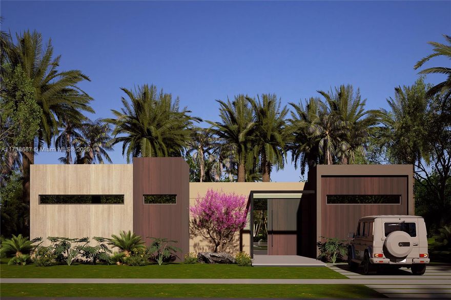 COMPLETION MAY 2025! Villa Tua, a curated designer home that redefines modern sophistication. Every detail reflects impeccable taste and modern refinement, it features custom details like French Oak floors and and floor-to-ceiling wood paneling that exudes warmth and elegance. At its heart is a chef-inspired kitchen with Sub-Zero and Wolf appliances, sleek cabinetry, and thoughtful lighting—blending elegance with functionality. This smart home offers immersive indoor and outdoor audio, motorized window treatments and advanced Wi-Fi, seamlessly combining innovation and craftsmanship. A striking amber free-standing soaking tub creates a spa-like retreat within the expansive primary suite. Villa Tua is a bespoke sanctuary designed for those who demand the extraordinary! Experience today!