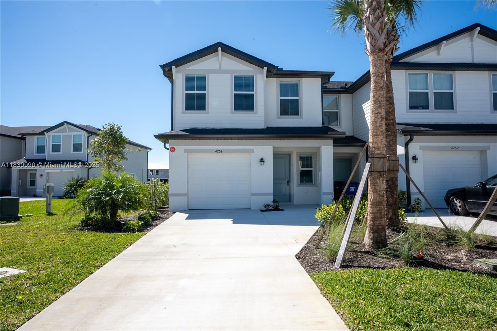 Welcome to this beautifully designed 3-bedroom, 2.5-bathroom home in the highly sought-after Crane Landing community. Featuring a spacious garage and private patio, this home offers the perfect setup for embracing the Florida lifestyle. The open-concept layout is filled with natural light and finished with modern touches that strike a balance between comfort and style. Whether you're entertaining or relaxing, every corner is designed for functionality and ease. With top-rated schools, shopping, and major roadways nearby, this is a home that truly checks all the boxes. Don’t miss your opportunity—schedule your private tour today!