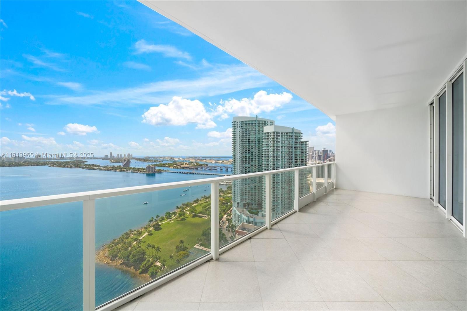 Stunning 2 bed, 2 and a half bath plus den in sought-after Edgewater! Enjoy bay views, sleek tile floors, and a spacious layout with walk-in closets. The master suite features dual sinks and a shower. Sleek Bosch and SubZero kitchen appliances add luxury and efficiency. Experience upscale living in the heart of Miami with prime amenities and easy access to vibrant dining, shopping, and entertainment, along with 8 acres of outdoor living at Margaret Pace Park. Close to Miami Beach, Wynwood, Arts & Cultural District, Arena & Museums, & Downtown Miami.