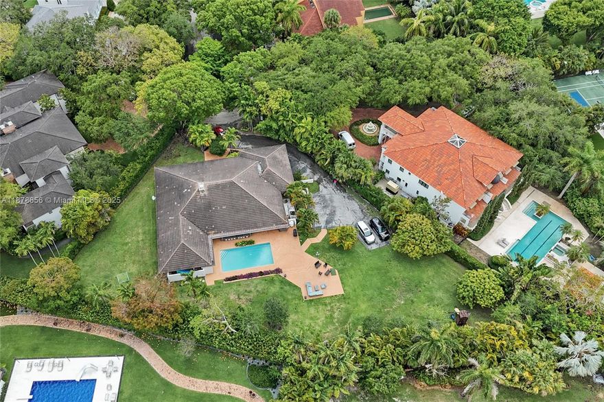 Located in Phase 1 of Cocoplum, this home sits on a large 31,200 SF Lot at the end of a private cul-de-sac. The gated community offers community tennis courts and 24-hour roving security guard. The home offers plenty of natural light and can be remodeled or repurposed to be the home of your dreams. Tenants in place until July 27, 2026. Please do not disturb tenants, showings are by appointment only, for serious buyers.