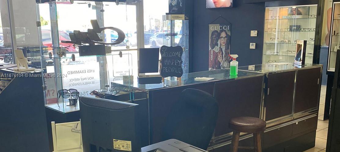 Established full-service optical store, proudly serving the community since 1975! Located in the heart of North Miami, this profitable business combines a rich history with modern services to create a unique opportunity for the right buyer.
Loyal customer base.
Existing optometrist services
Optical Lab equipment included in the price.
Proven Profitability
Ideal for Licensed Professionals. Currently the store owner is not an optician nor optometrist and this prevents him from accepting vision insurance.
Contact me now to learn more about this exceptional opportunity.