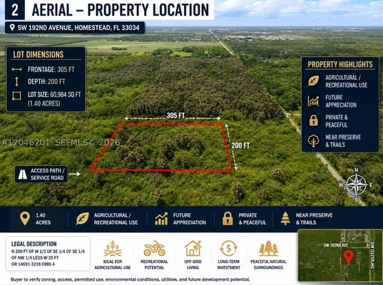 SW 192ND AVE, FLORIDA CITY, FL 33034 - Image e5cd867ea85c4fcde0358d0a3f5a0477/3961220623
