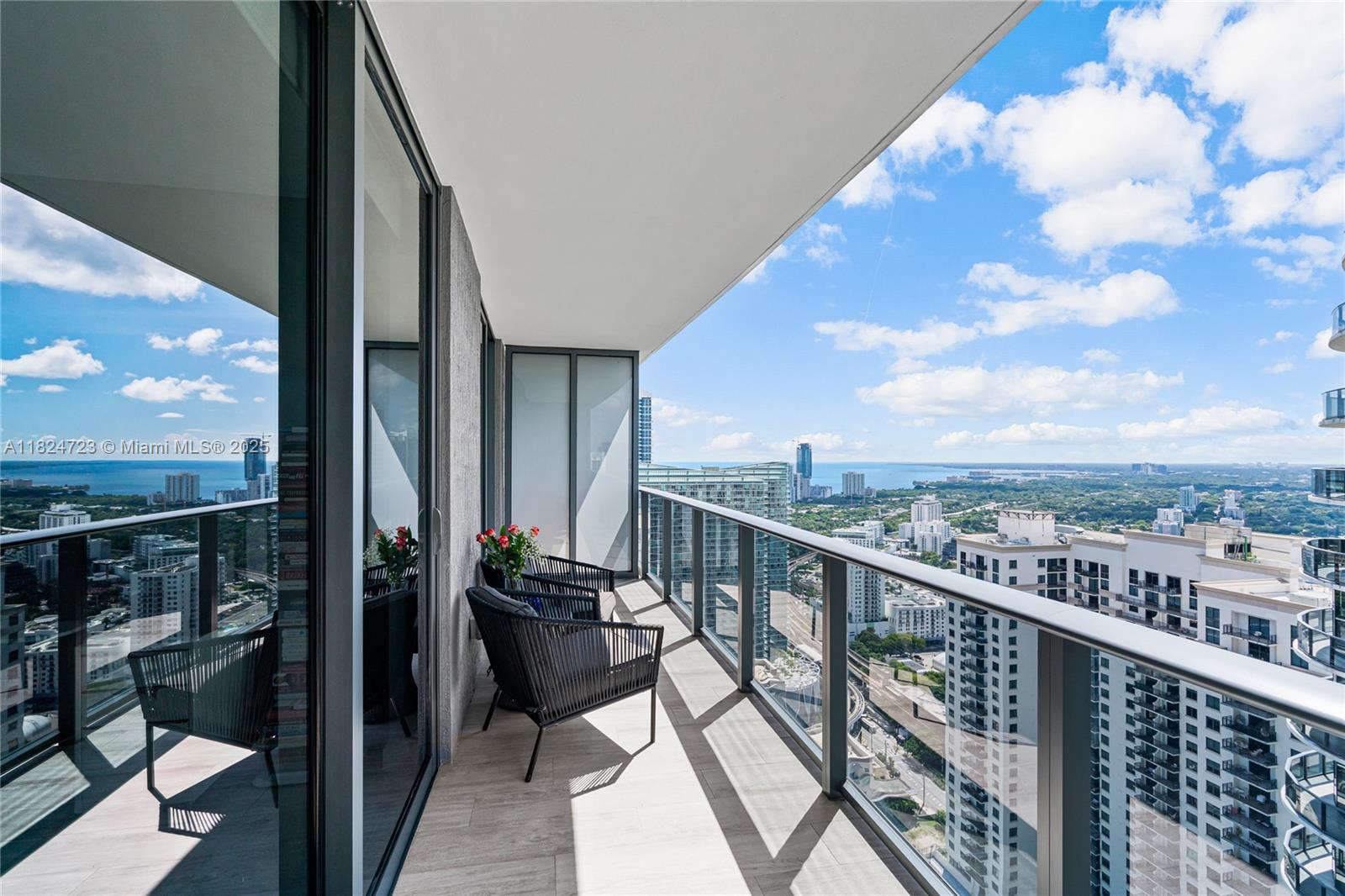 Best value! This is the best 07 line in Brickell Heights East—Unit 4007 sits just one floor below the penthouse and offers sweeping water views of Biscayne Bay and the Miami River, along with dynamic skyline views of Brickell, Coconut Grove, and Coral Gables. Featuring 1 bedroom and 1 bathroom, this high-floor residence has had only one original owner and has never been rented. The unit is in pristine condition and offers an ideal layout with floor-to-ceiling windows and a private balcony to enjoy the breathtaking scenery. Located in the heart of Brickell, steps from world-class dining, shopping, and entertainment. Don’t miss this rare opportunity to own one of the top units in the building.