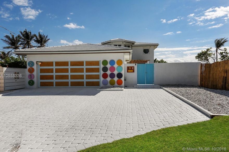 Beach / Surfer's paradise! Unique property located directly on the sand in Fort Lauderdale Beach! Recently renovated 4 bedrooms / 4 bathrooms home, decorated with cool "surfer motives". New master bathroom and converted garage. New jacuzzi/spa in backyard with unobstructed ocean views and direct beach access. Hard to find beachfront property in small enclave of 49 oceanfront lots. One of a kind! Must see.