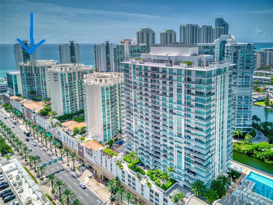 Elegant Condo in Sunny Isles Beach! Experience luxury living in this stunning 3-bedroom, 2-bathroom condo located in the heart of Sunny Isles Beach. This spacious unit offers 1,435 square feet of living space with partial intracoastal and city views. The open floor plan is perfect for entertaining, featuring a modern kitchen with high-end appliances and custom cabinetry. The master suite includes a walk-in closet and an en-suite bathroom with a soaking tub and separate shower. Enjoy resort-style amenities such as a state-of-the-art fitness center, spa, heated swimming pool, beach service, and 24-hour concierge and security. Conveniently located near world-class shopping, dining, and entertainment options. Don't miss this opportunity to own a piece of paradise!