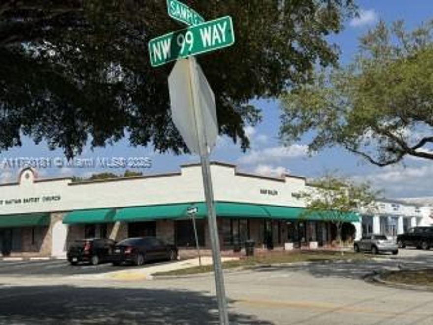 This 765 SF retail storefront space is situated in the Coral Springs City Center shopping complex fronting the key commercial artery of Coral Springs; vibrant Sample Road.  The center is an ideal location for numerous types of retail activity and/or professional office uses. There are sixteen common area parking spaces complemented by additional non-metered city parking adjacent to the center. The rental rate quoted includes operating expenses. Tenants pay for their own utilities and sales tax of 3%. Lessor requires the 1st and last months rent and a one month security deposit prior to move-in.