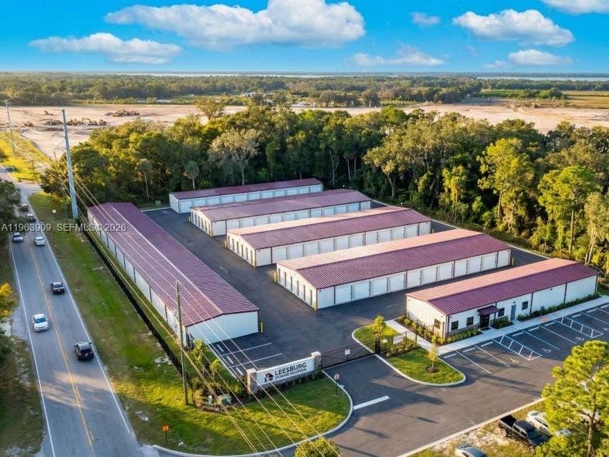 9915 COUNTY RD 44, LEESBURG, FL 34788 - SELF STORAGE DEVELOPMENT
Value-add self-storage development opportunity in Leesburg, FL 34788 (Lake County) 
PROPERTY DETAILS:
• 6.25 acres, County Road 44 (high traffic)
• 650 units - County-approved plans in hand
• 100,000 SF permitted facility
THE VALUE:
• The zoning: RAC (RURAL ACTIVITY CENTER) Several types of businesses are permitted with this zoning, Self-Storage facilities being one of them. The seller has approved plans to build a Climate Controlled Self Storage facility with 650 Units. GC and Builders Available to Complete the Development if needed. 
• All 650 Units are approved. We have 3 different architectural concepts, all 3 are approved, Buyer can elect the one that is best suitable to their preference.
• City of Leesburg granted the 6.25 Acre site as SPUD (Small Planned Unit Development) Feel free to ask for the documents. 
MARKET STUDY:
Multiple new developments currently under construction in the immediate area. 
Plans and full details available.
Plans approved, ready to build.
Next to major residential development (built-in demand)
High-visibility frontage location.
Underserved market - positioned as one of the best located storage facilities in Leesburg.
Countless hours spent on field work and groundwork already completed.