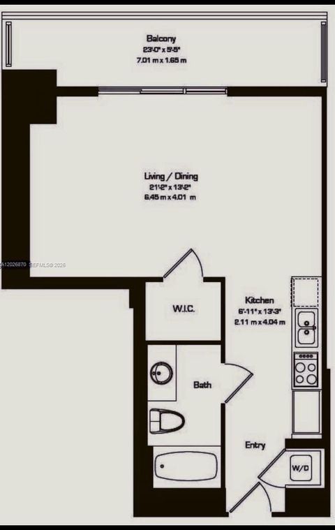 Tiny photo for 50 Biscayne Blvd #3303, Miami, FL 33132 (MLS # A12026870)