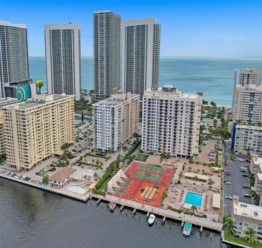 Enjoy the ocean and intracoastal views right out of the balcony. With convenient beach access and the South City Beach Park just a 5-minute walk away, you'll have the perfect blend of relaxation and recreation at your fingertips. The kitchen and bathrooms have been tastefully updated, porcelain tile throughout the unit. Impact windows and doors.