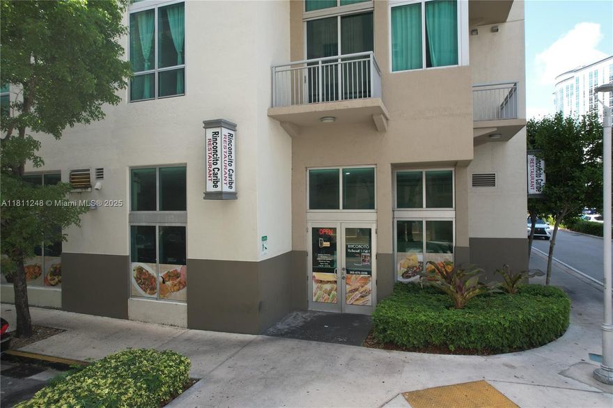 Perfect for Investor or Operator, a fully leased retail condominium at the base of a high-rise residential building in the heart of Downtown Kendall. There is a 5 year lease in place with the option to terminate for an owner user. The offering features a long-term NN lease to an established restaurant operator, providing investors with a stable income stream in one of Miami-Dade’s most walkable and transit-connected submarkets. Located within the Downtown Kendall Urban Center (DKUC) zoning district, the property is surrounded by dense residential development, premier retail, and multimodal transit access, ensuring long-term tenant demand and future value growth. NOI: $88,800