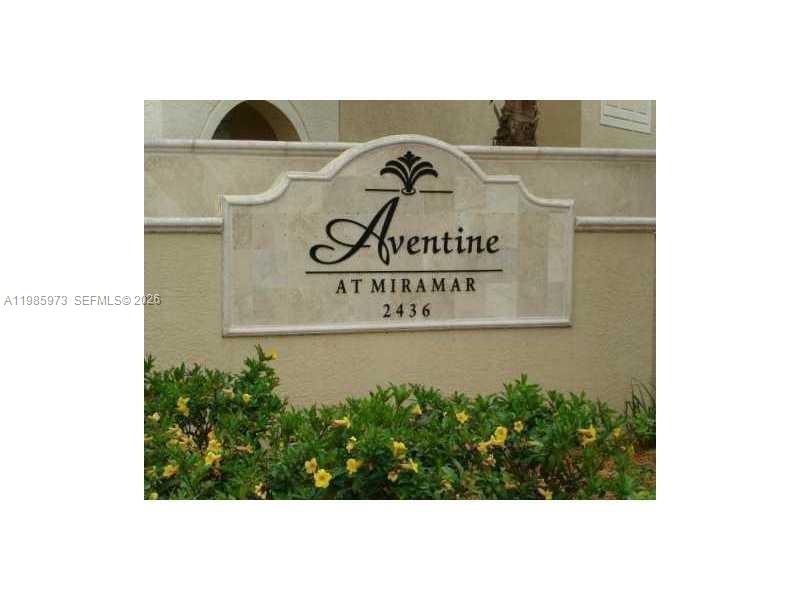 AVENTINE AT MIRAMAR CONDO - Residential Lease