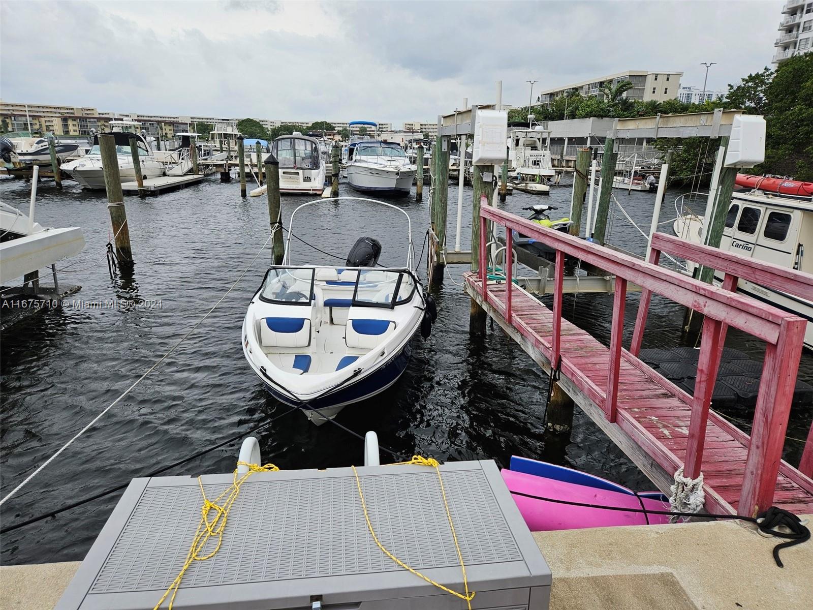 Attention BOATERS!!!Welcome to Slip B4 At Paza Del Prado Marina in Aventura, FL! This prime boat slip offers easy access to the Intracoastal and the Atlantic Ocean, perfect for all your boating adventures. Enjoy fantastic amenities like 24/7 security, tennis courts, and great dining options. Plus. Slip B4 can accommodate boats up to Aprox 34-40 feet and includes water and electricity. Other services such as valet parking, boat cleaning, and maintenance are also available. Don't miss out on this amazing opportunity – get in touch with us today to check it out! You bust own a condo at Plaza Del Prado to be able to purchase a Boat Slip/Marina. Currently rented in a monthly basis. Call LA for more details.
